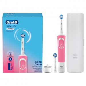 Oral-B Vitality Limited Rechargeable Pro-Serie Weiß Rosa | AT_OB58011