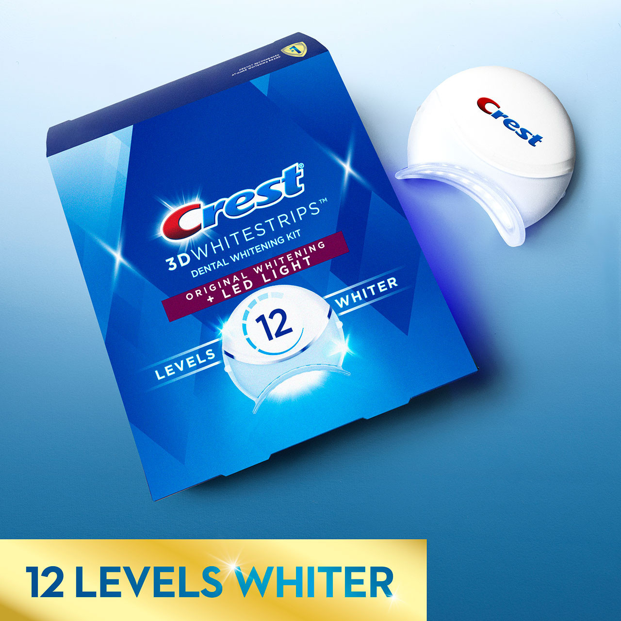 Oral-B Crest 3DWhitestrips Original Plus LED Zubehör Hell | AT_OB45353