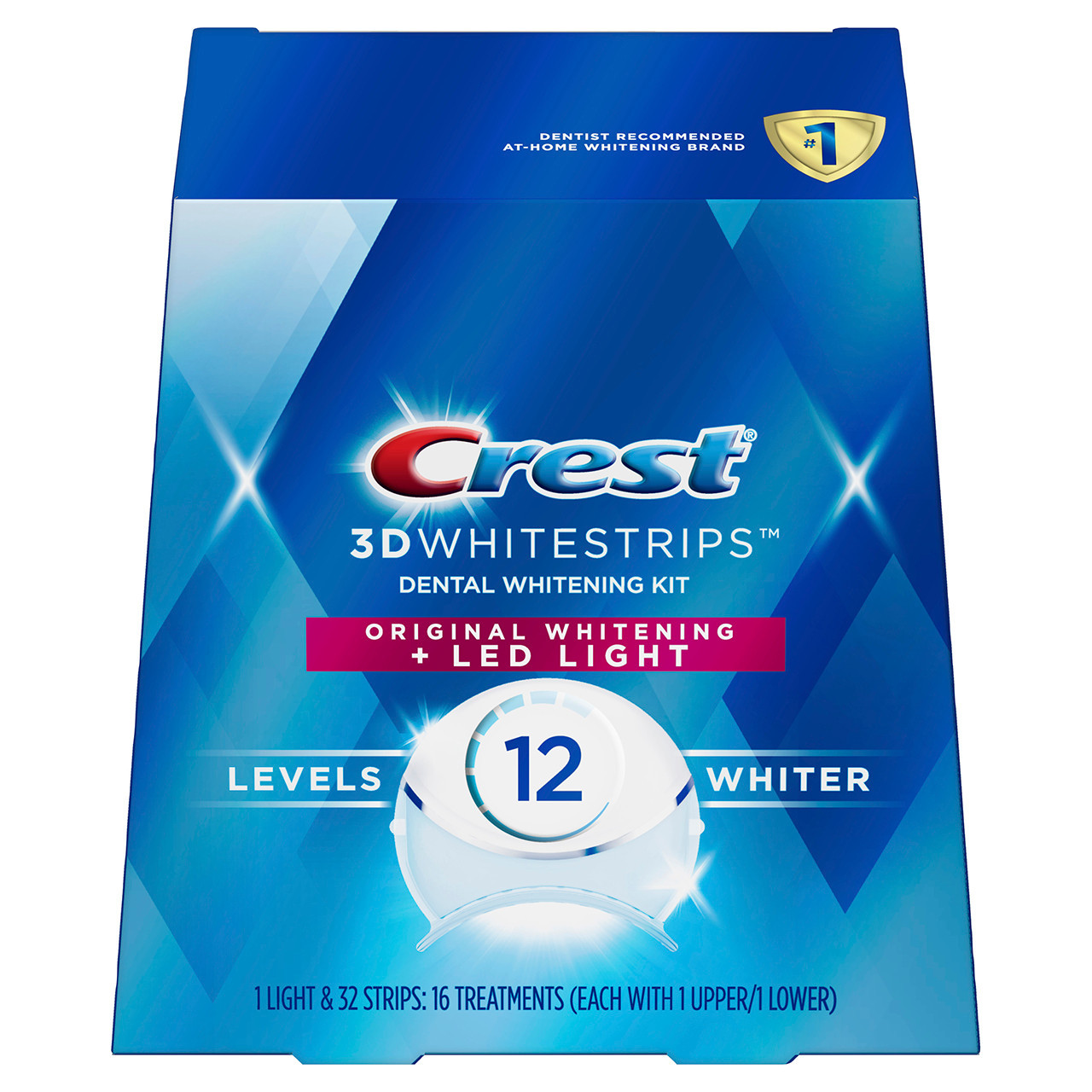 Oral-B Crest 3DWhitestrips Original Plus LED Zubehör Hell | AT_OB45353