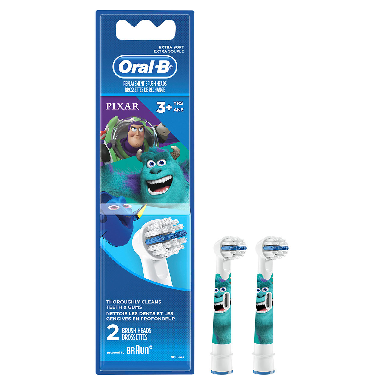 Oral-B Extra Soft Replacement Ersatzbürstenköpfe Grün | AT_OB89422