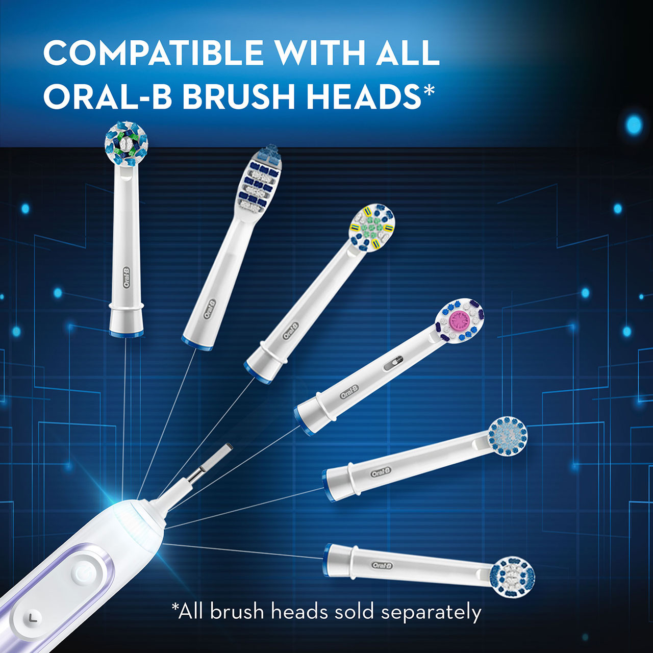 Oral-B Genius 7500 Rechargeable Genius-Serie Lila | AT_OB36538