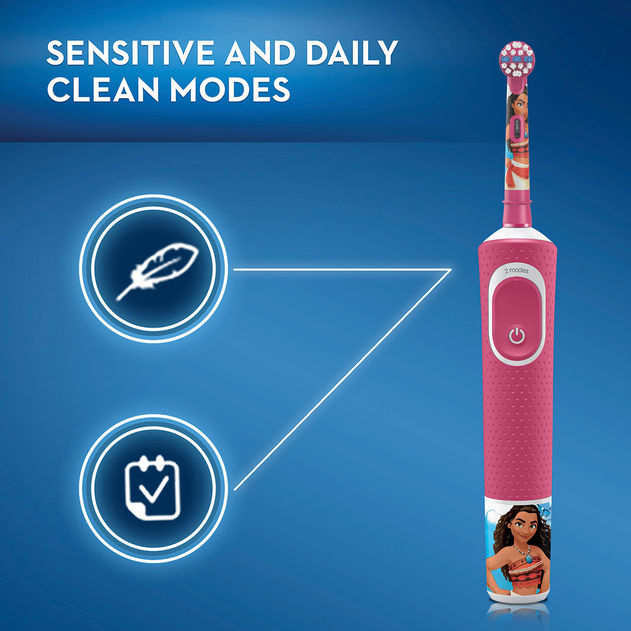 Oral-B Kids Princess Moana Pakete Rot | AT_OB46809