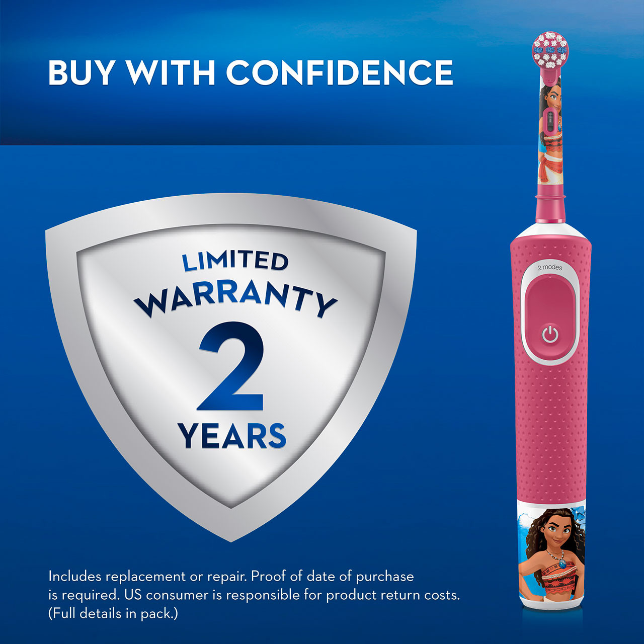 Oral-B Kids Princess Moana Pakete Rot | AT_OB46809