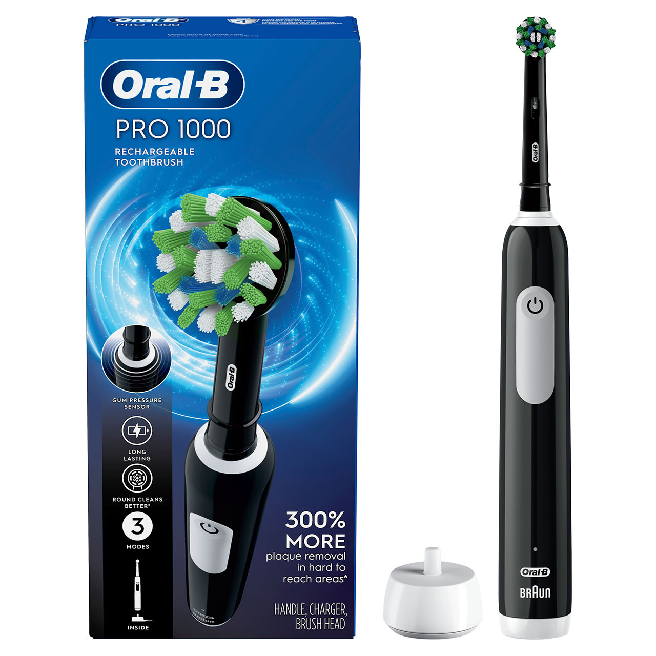 Oral-B Pro 1000 Pro-Serie Schwarz | AT_OB29762