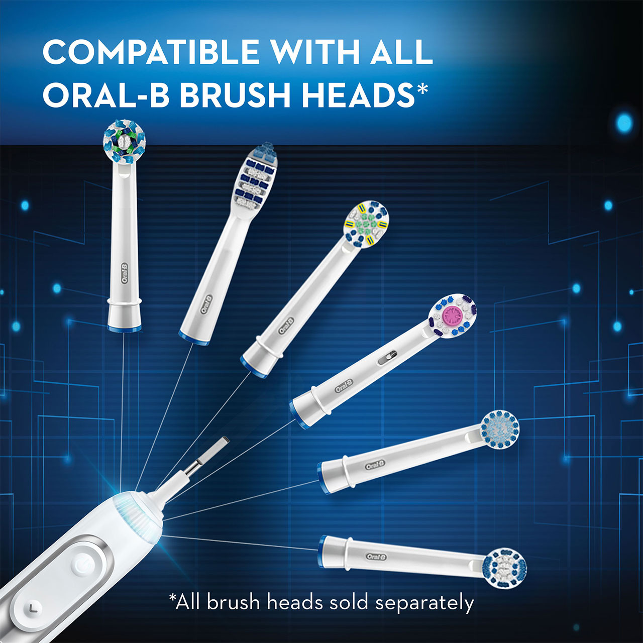 Oral-B Smart 5000 with Bluetooth Smart-Serie Weiß | AT_OB48944