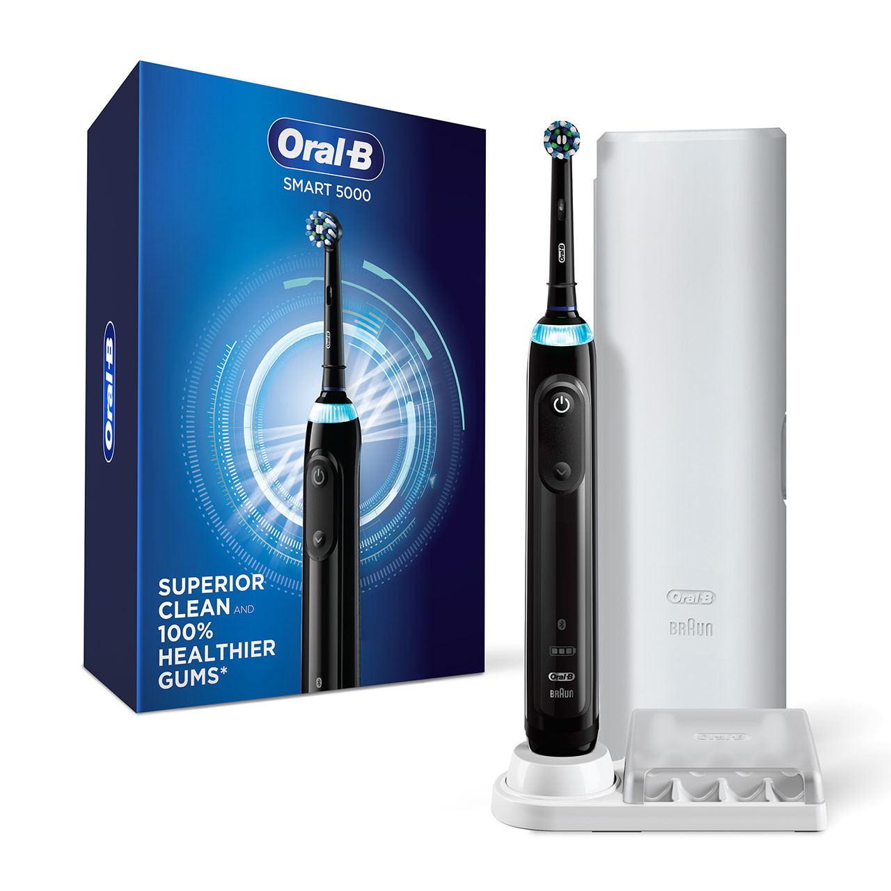 Oral-B Smart 5000 with Bluetooth Smart-Serie Schwarz | AT_OB50566