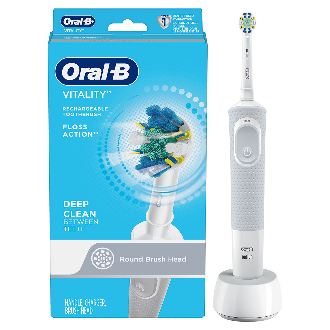 Oral-B Vitality Floss Action Pro-Serie Weiß | AT_OB31992