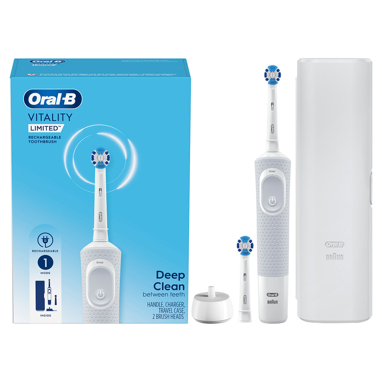 Oral-B Vitality Limited Rechargeable Pro-Serie Weiß | AT_OB11436