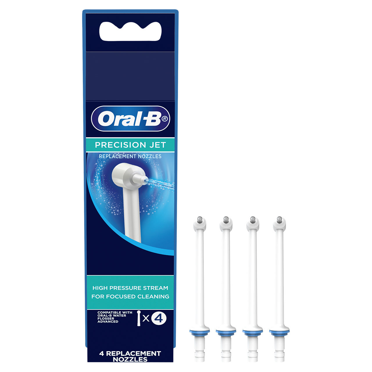 Oral-B Water Flosser Advanced Precision Jet Nozzle Zubehör Weiß | AT_OB46336