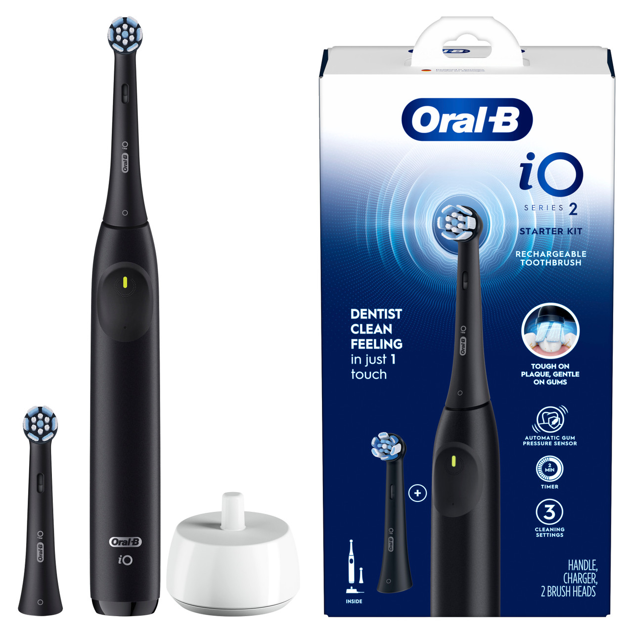 Oral-B iO Series 2 Rechargeable iO-Serie Schwarz | AT_OB22884