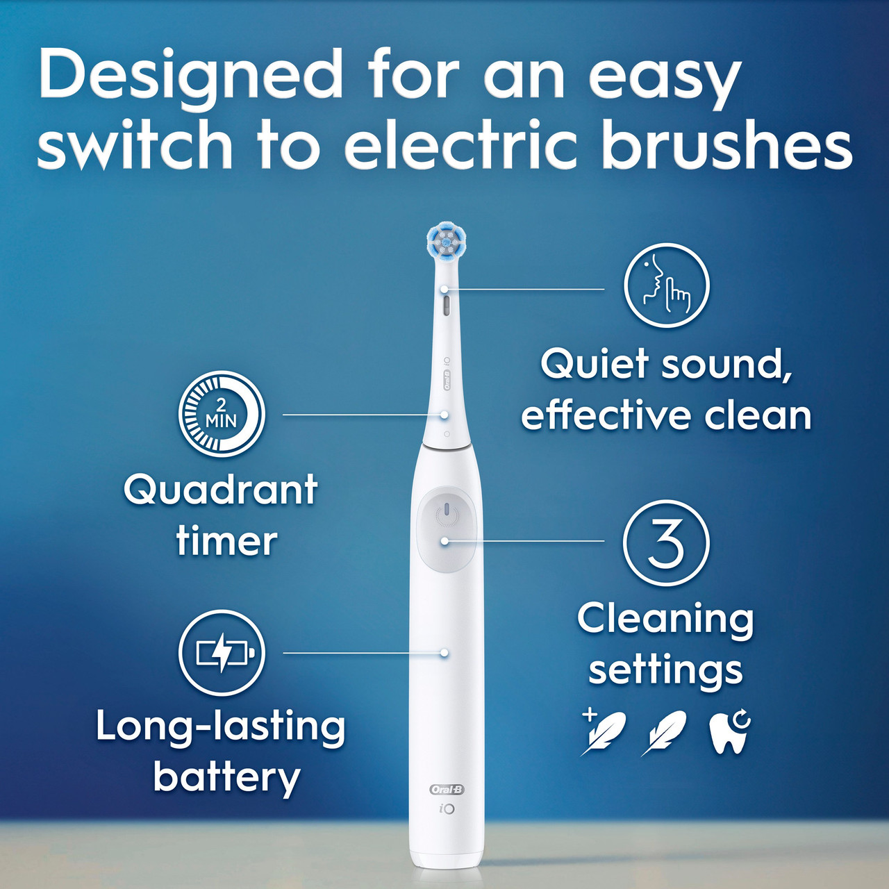 Oral-B iO Series 2 Rechargeable iO-Serie Weiß | AT_OB32727