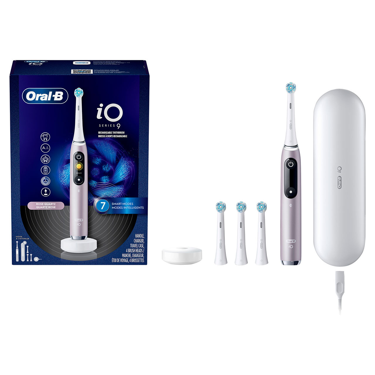 Oral-B iO Series 9 Rechargeable iO-Serie Rosa | AT_OB82440