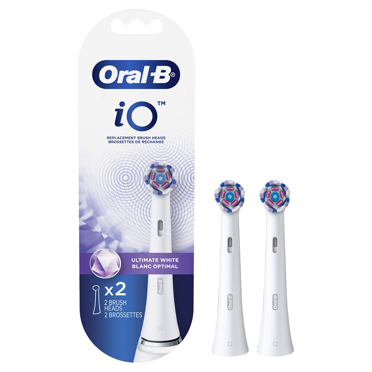 Oral-B iO Whitening Care iO-Bürstenköpfe Weiß | AT_OB91508